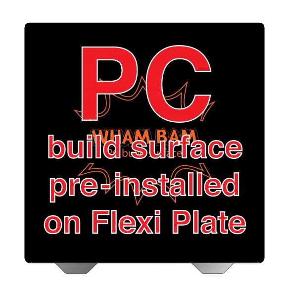 Wham Bam Flexi Plate with Pre-Installed PC Build Surface