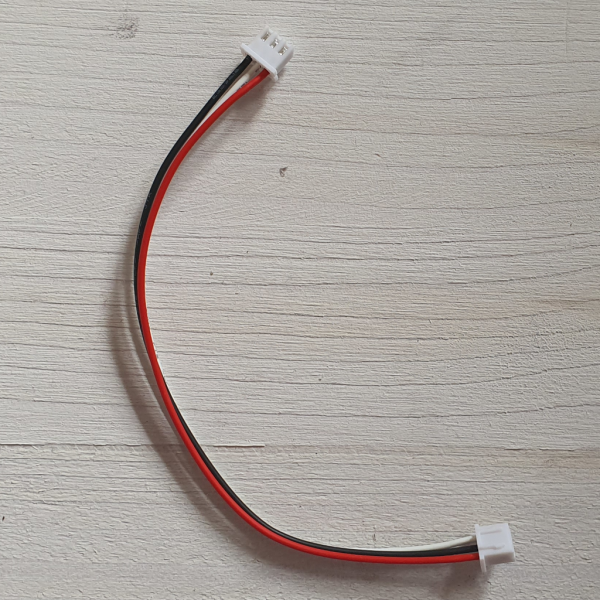 3 Wire JST XH harness 185mm
