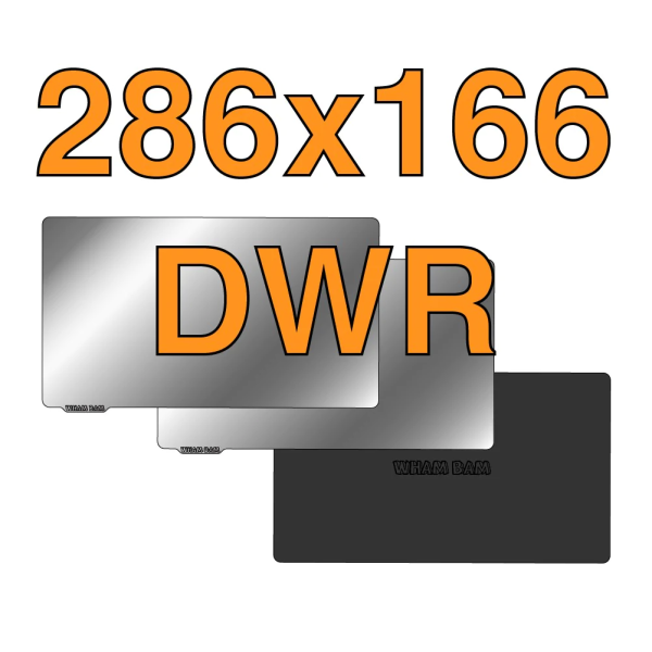 Wham Bam Flexbile Build System for Resin 286 x 166 Double Wham
