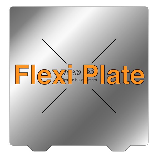 Wham Bam Flexi Plate without Build Surface - 310 x 310