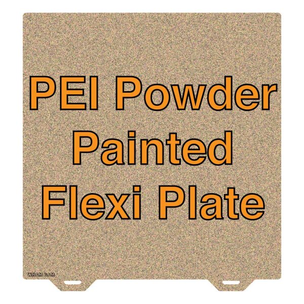 Wham Bam Powder Painted PEI Flexi Plate - 320 x 310